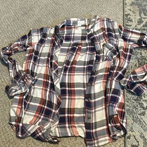Super Soft Plaid button up